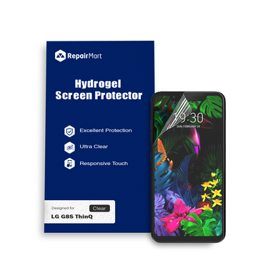 LG G8S ThinQ Compatible Premium Hydrogel Screen Protector With Full Coverage Ultra HD